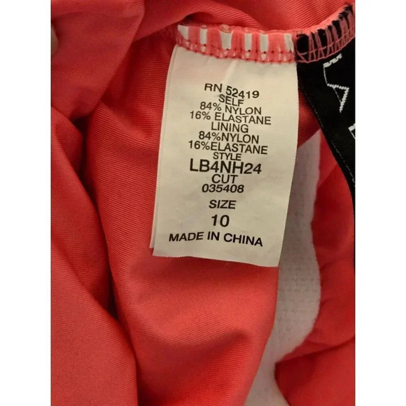 La Blanca Lined One Piece multicolor Swimsuit Size 10 - Picture 5 of 7